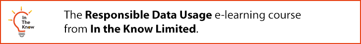 The Responsible Data Usage e-learning course from In the Know Limited