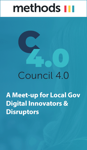 Council 4.0: A Meet-up for Local Gov Digital Innovators & Disruptors - 3pm, 13th Feb, strictly Public Sector attendees only Council 4.0: A Meet-up for Local Gov Digital Innovators & Disruptors - 3pm, 13th Feb, strictly Public Sector attendees only