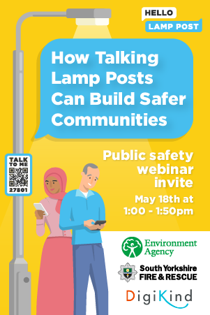 WEBINAR: How Talking Lamp Posts Can Build Safer Communities - Wed 18th May 2022 Online