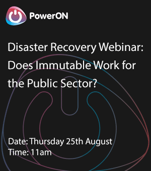 Webinar: Disaster Recovery: Does Immutable Storage Work for the Public Sector?