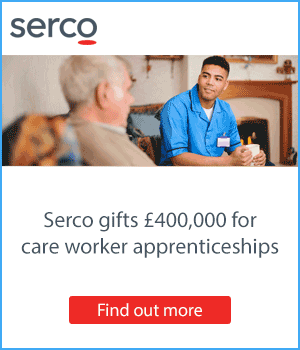 Serco gifts £400,000 for care worker apprenticeships