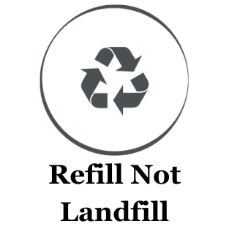 A recycle symbol in a circleDescription automatically generated