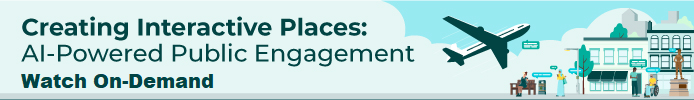 WEBINAR: Creating Interactive Places: AI-Powered Public Engagement, Wednesday, October 30